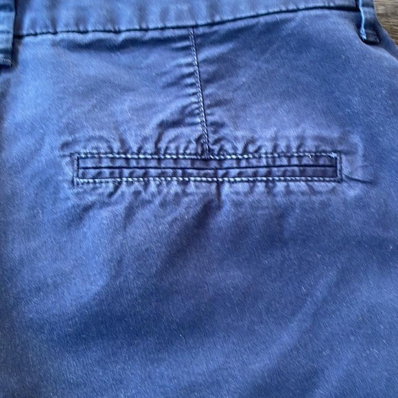 Old Navy Everyday Flat Front Shorts Navy Blue Size 8 - Picture 5 of 10